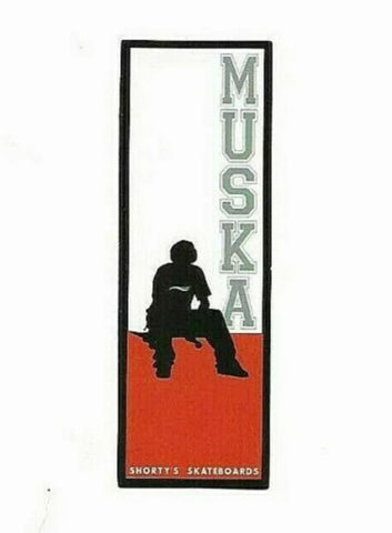Shorty's Muska 1 x 4" Sticker