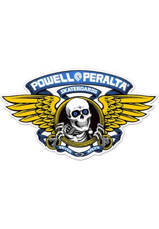 Powell-Peralta Winged Ripper 12" Die-Cut Sticker Blue