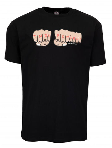 Independent T-Shirt Toy Machine Fist Black