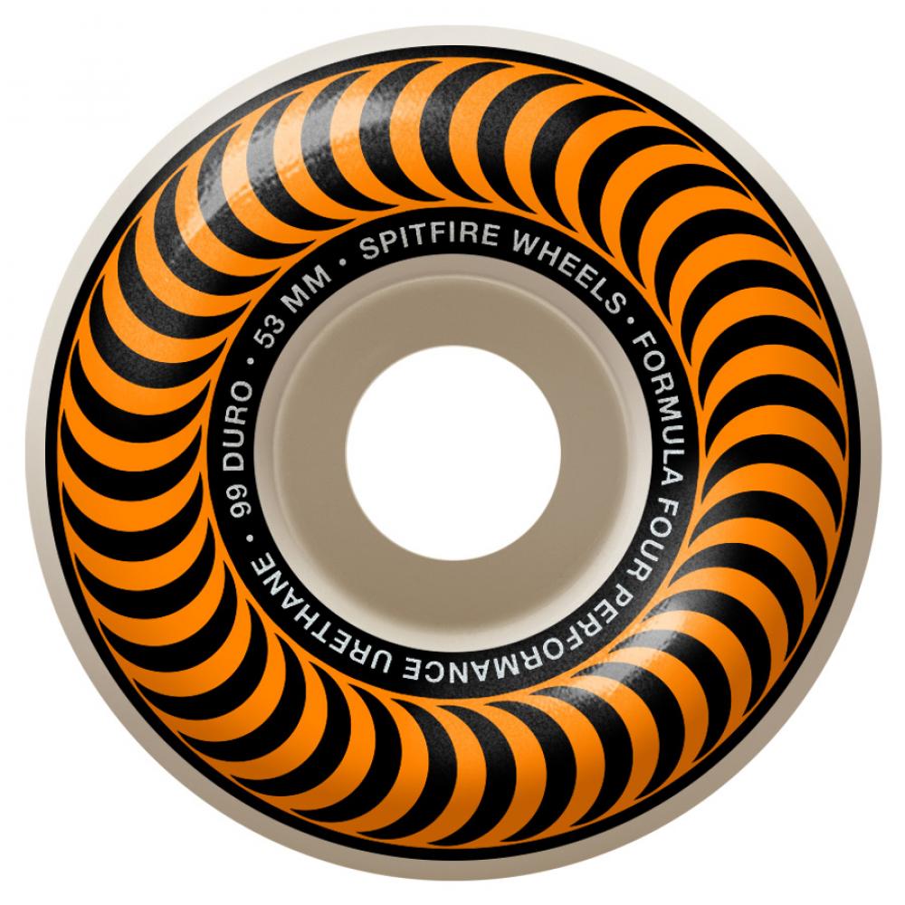 Spitfire Wheels Formula Four Classics 99a 53MM Orange – Funky SB