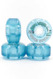 Snot Wheels Clear Snots 101a 55MM Blue