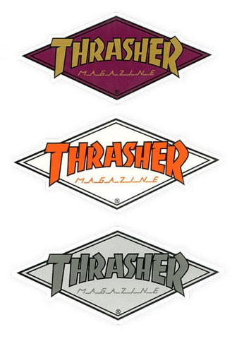 Thrasher Diamond Logo 4"