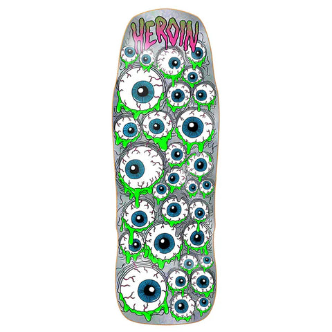 Heroin Skateboards - Holo Mutant Eyeballer - 10.25