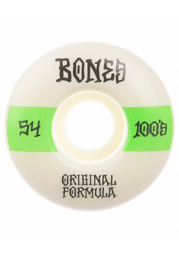 Bones Wheels OG Formula 100 #4 54mm V5 Sidecut White