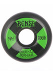 Bones Wheels 100's OG V5 Sidecut 100A 54mm black/green