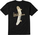 Emerica This Is Skateboarding Tee Black