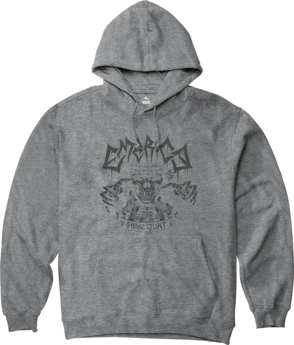 Emerica Shake Junt Skull Hoodie Grey