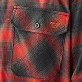 Dickies X Spitfire Flannel Long Sleeve Shirt Red Ochre