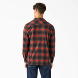 Dickies X Spitfire Flannel Long Sleeve Shirt Red Ochre