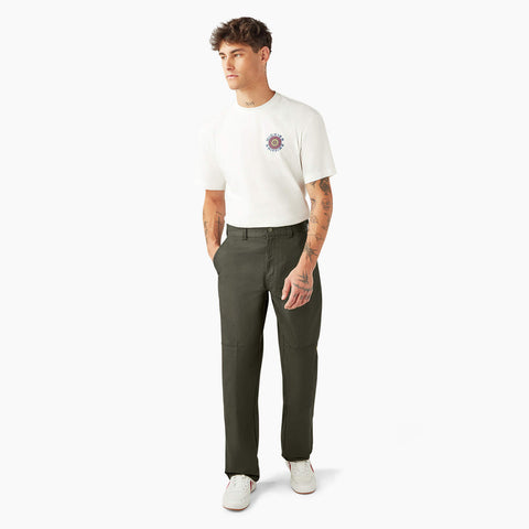 Dickies X Spitfire Double Knee Pant Olive Green
