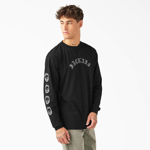 Dickies X Spitfire Long Sleeve Black