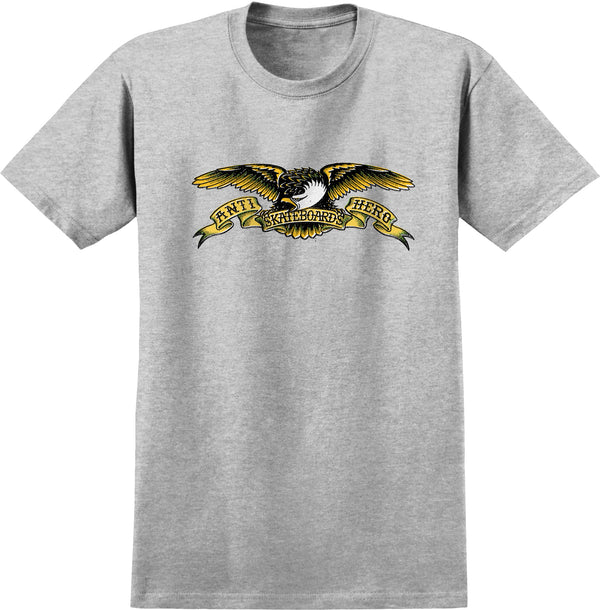 Antihero T-Shirt Misregister Eagle Grey