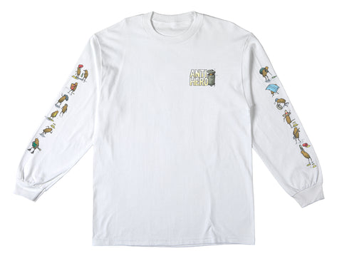Antihero L/S T-Shirt Roached Out White