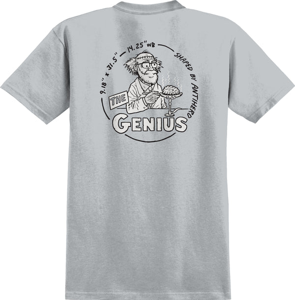 Antihero T-Shirt The Genius Silver/Grey