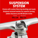 Ace Trucks AF1 Inverted Polished Hollow 55