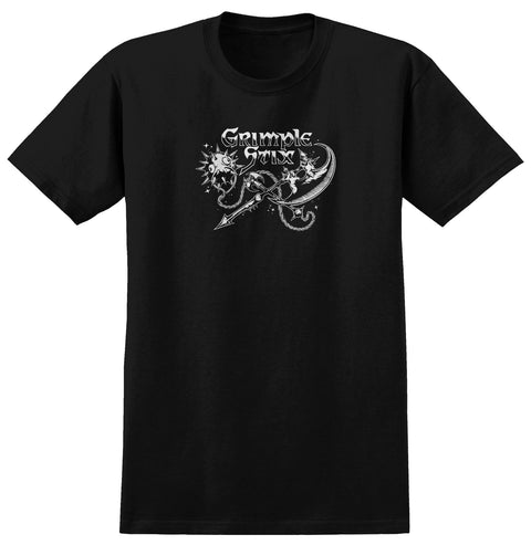 Antihero Grimple Barbarians T-Shirt black