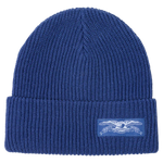 Antihero Skateboards - Stock Eagle Label Beanie Blue/White