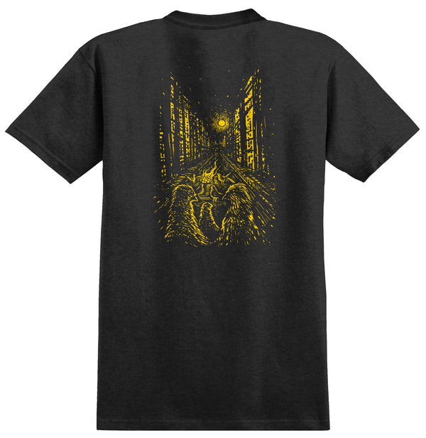 Antihero Tee Fireside Heather Asphalt