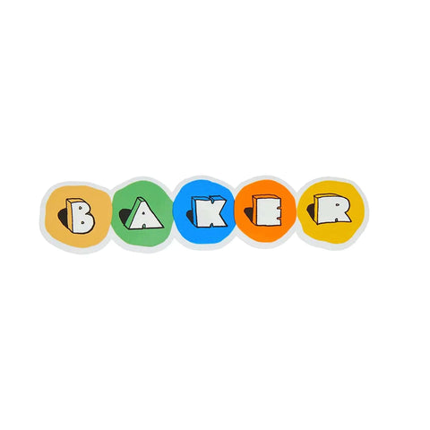 Baker Skateboards One-Off Stickers 2