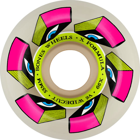 Bones Wheels X-Formula Look Book V6 Widecut 99A 55MM