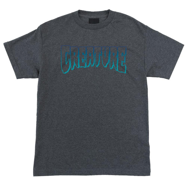 Creature T-Shirt Logo Outline Blue