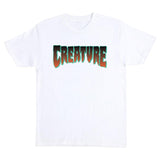 Creature T-Shirt  Creature Logo white/turquoise