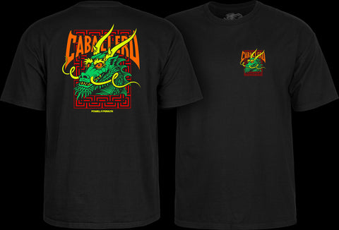 Powell Peralta Caballero Street Dragon T-Shirts Black