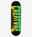 Creature Team Deck Logo Stumps Assorted Black/Yellow/Green 8.0