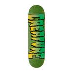 Creature Team Deck Logo Stumps Assorted Black/Yellow/Green 8.25