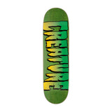 Creature Team Deck Logo Stumps Assorted Black/Yellow/Green 8.25
