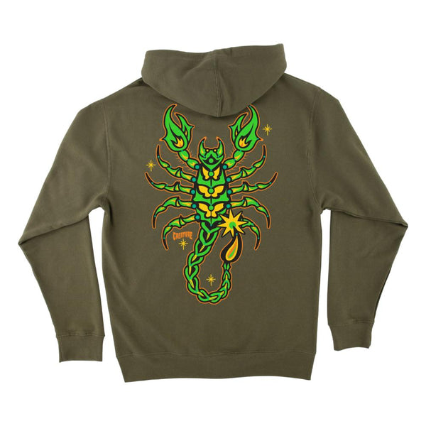 Creature Zip Hood Deadly Sands Army Green