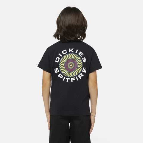 Dickies X Spitfire T-Shirt Black Kids