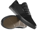 Etnies Barge LS Skate Shoes Black Dirty Wash