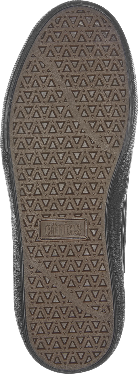 Etnies Barge LS Skate Shoes Black Dirty Wash