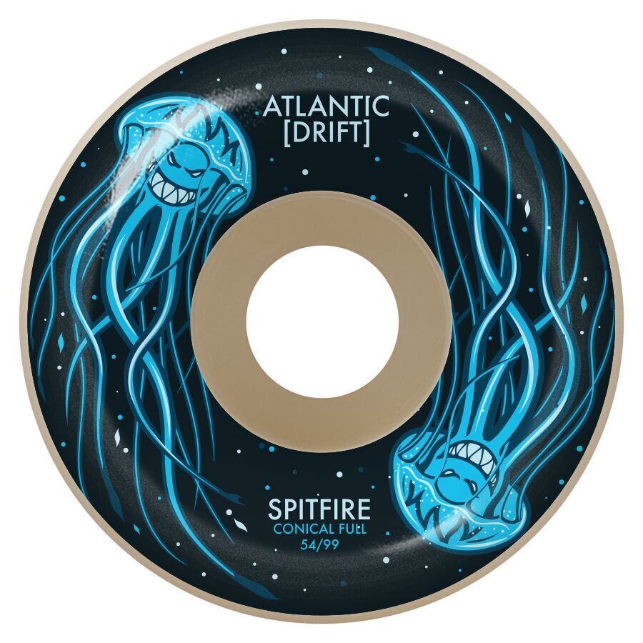 Spitfire x Atlantic Drift Formula Four Conical Full Wheels 99A 54mm ...