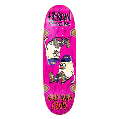 Heroin Skateboards - Bail Gun Gary 4 - 9.75"