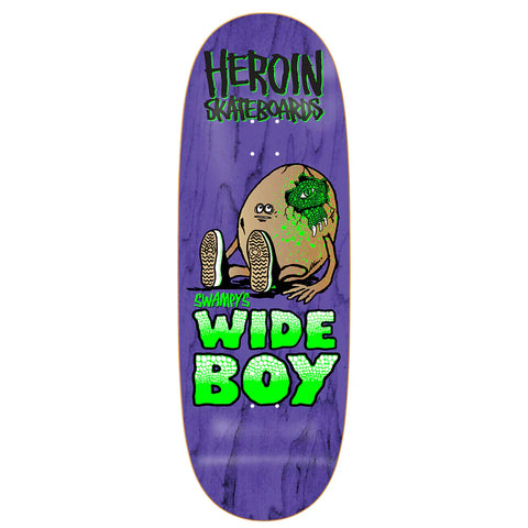 Heroin Skateboards - Swampy's Wide Boy - 10.75"