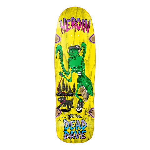 Heroin Skateboards Dead Dave Bug Deck 10.1
