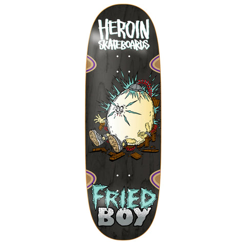 Heroin Skateboards Fried Boy Deck 10.4