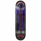 Heroin Skateboards Hayate KO2 Axe Man Deck 8.25