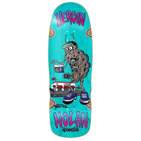 Heroin Skateboards Nolan Houghton Bug Deck 10.4