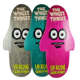 Heroin Skateboards Wingy Thingee Deck 15.25