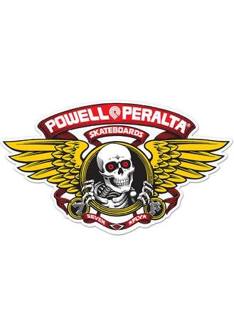 Powell-Peralta Winged Ripper 5" Die-Cut Sticker Red