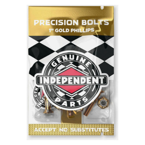 Independent Bolts Phillips Black Gold 1 IN