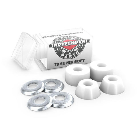 Independent Bushings Standard Cylinder Super Soft 78 White