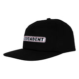 Independent Cap Bar Logo Black O/S