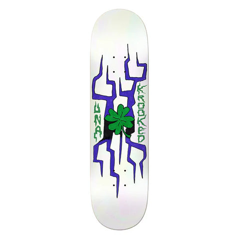 Krooked Skateboards Una Farrar Lightning Clover 8.28
