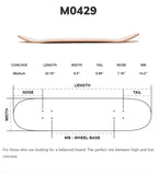 Perus Skateboards P 8.5 Orange