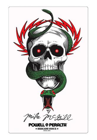 Powell-Peralta McGill Skull & Snake Sticker