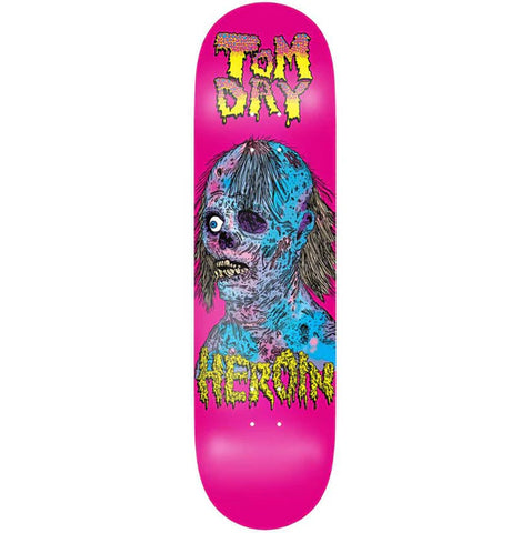 Heroin Skateboards Tom Day Face Melter 8.75"